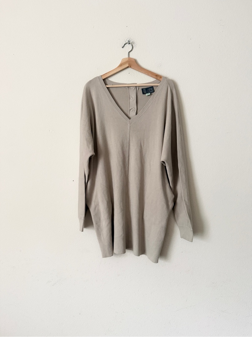 NWT Anthropologie Saturday Sunday MEDIUM Chrissy knit tunic pocketed sweater